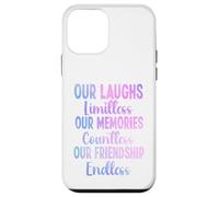 Nuestras Risas ilimitadas Memorias innumerables Amistad sin Fin Carcasa para iPhone 12 Mini