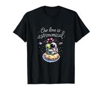 Nuestro Amor es astronómico Lindo OVNI Extraterrestre Astronauta Arte Camiseta