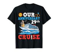 Nuestro Crucero del 29 Aniversario de Casados Boda Vacaciones en Pareja Camiseta