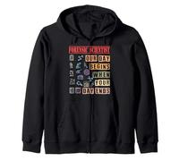 Nuestro día Comienza Cuando tu día Termina Funny Forensic Scientist Sudadera con Capucha