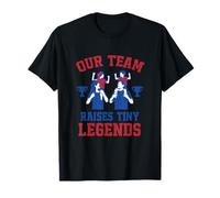 Nuestro Equipo eleva el diseño de reunión Familiar Tiny Legends Camiseta