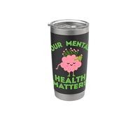 Nuestro mes de concienciación sobre salud mental importa Vaso térmico de acero inoxidable de doble pared