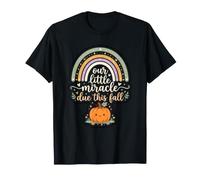 Nuestro pequeño Milagro Debido Anuncio de Embarazo bebé a Bordo Camiseta