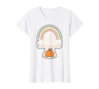 Nuestro pequeño Milagro Debido Anuncio de Embarazo bebé a Bordo Camiseta gráfica económica, Mujer, Blanco, L