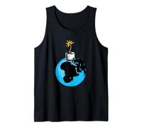 Nuestro planeta es una bomba de tiempo - Calentamiento global - Cambio climático Camiseta sin Mangas
