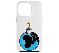 Nuestro planeta es una bomba de tiempo - Calentamiento global - Cambio climático Carcasa para iPhone 13 Pro