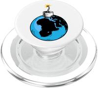 Nuestro planeta es una bomba de tiempo - Calentamiento global - Cambio climático PopSockets PopGrip para MagSafe