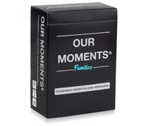 NUESTROS MOMENTOS Familias: 100 tarjetas para iniciar conversaciones para familias y ni os - Desarrollo de relaciones - Viaje en auto y juego de