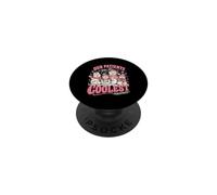 Nuestros Pacientes Son la Enfermera Rosa más Genial de los muñecos de Nieve PopSockets PopGrip Adhesivo