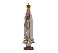 Nuestros seres queridos de Fátima - Estatua de Resina Virgen María, decoración religiosa católica | Elegante pieza del altar de la casa, don espiritual para la devoción y la meditación de oración