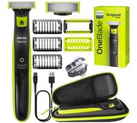 NUEVA afeitadora Philips OneBlade QP2724/10 + estuche + 2 accesorios para el ...