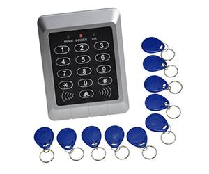 Nueva aterrizaje 1000 usuarios puerta seguridad del sistema de control de acceso lector de RFID entrada puerta espejo