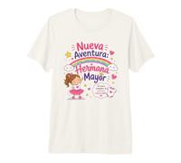 Nueva Aventura: Hermana Mayor - para Anuncio de Embarazo Camiseta Premium