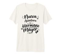 Nueva Aventura: Hermano Mayor - para Anuncio de Embarazo Camiseta Premium