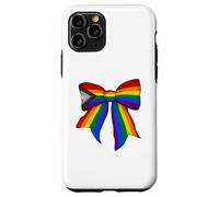 Nueva Bandera del Orgullo LGBTQ Queer Trans Poly Pride Coquette Bow Carcasa para iPhone 11 Pro