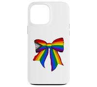Nueva Bandera del Orgullo LGBTQ Queer Trans Poly Pride Coquette Bow Carcasa para iPhone 13 Pro MAX