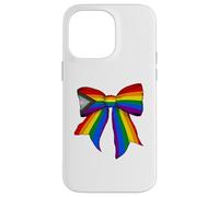 Nueva Bandera del Orgullo LGBTQ Queer Trans Poly Pride Coquette Bow Carcasa para iPhone 14 Pro MAX