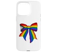 Nueva Bandera del Orgullo LGBTQ Queer Trans Poly Pride Coquette Bow Carcasa para iPhone 15 Pro MAX