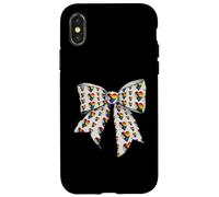 Nueva Bandera del Orgullo LGBTQ Queer Trans Poly Pride Coquette Bow Carcasa para iPhone X/XS