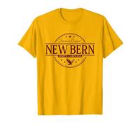 Nueva Berna Carolina del Norte - Etiqueta New Bern NC Camiseta