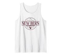Nueva Berna Carolina del Norte - Etiqueta New Bern NC Camiseta sin Mangas