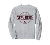 Nueva Berna Carolina del Norte - Etiqueta New Bern NC Sudadera