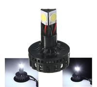 Nueva bombilla de faro LED para motocicleta y automóvil de 25 W 1900 lúmenes 6500K luz alta/baja universal