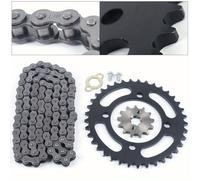 Nueva cadena 420 y piñón delantero y trasero para ATV, motos de y go-karts, adecuado para vehículos SSR de 110Cc y 125Cc