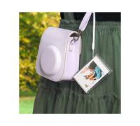 Nueva Caja de Almacenamiento de Fotos Transparente de 3 Pulgadas para Cámara Instantánea para Instax 12/11/9/8/7 con Correa