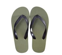 Nueva casa elegante y confort absoluto para hombres - Sandalias casuales al aire libre y diseño de casa Slip-on Suela antideslizante ideal y ocio, ejército verde, Large