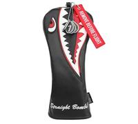Nueva cubierta de club de golf Warshark con forma de tigre volador de SHABIER para club de golf disponible para Driver/Fairway/Hybrid (Cubierta de madera de campo)