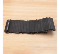 Nueva cubierta enrollable para persiana de la consola central interior del coche con portavasos para