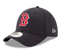 Nueva era MLB 39Tre Equipo Classic Stretch Flex Fit Team Color Logo primario LOGO PRIMARY Baseball Cap Hat - Boston Red Sox Navy - Medium -Grange