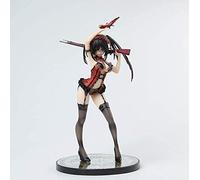 Nueva fecha de precio de fábrica A Live Tokisaki Kurumi Nightmare con pistola figura de acci?n de ni?a bonita modelo de mu?eca de dibujos animados personaje de estatua para adultos, adornos de cumplea