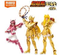 Nueva Figura de Acción Blokees Champion Class Saint Seiya Shun Virgo Pisces, Kit de Modelo de Ensamblaje Rápido, PVC Articulado, Regalo Coleccionable Pisces