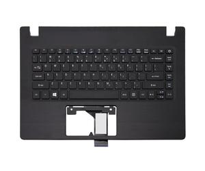 Nueva funda original para teclado de palmera estadounidense para Acer Aspire A314-31 Palmera Rest Palmera Rest Funda superior compatible con 6B. SHXN7.028 - Negro con marco
