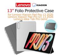 Nueva Funda Protectora Tipo Folio Lenovo 2026 de 13'' para Tablet Lenovo Xiaoxin PadPro 13/ Pro GT de 13 Pulgadas para Lenovo Idea Tab Pro Gen2 PU Light Grey