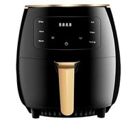 Nueva generación de 4.5L Air Fryer: 1400W, pantalla táctil, 8 programas de cocina sin aceite, manual inglés