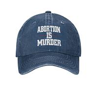 Nueva Gorra para La Cabeza El Aborto Es Un Asesinato. Casual Hats Unisex Gorra De Deportes para Verano Golf Running