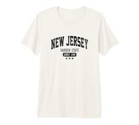 Nueva Jersey Vintage, The Garden State, Nueva Jersey, EE. UU., Desgastado y Oscuro Camiseta Premium