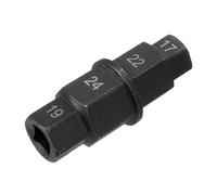 Nueva llave de husillo para llave de moto de 17 mm 19 mm 22 mm 24 mm herramienta universal para ruedas