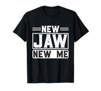 Nueva mandíbula New Me Funny Broken Mandíbula Cirugía Recuperación Camiseta