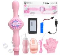 Nueva máquina de burbujas de niebla 2026, máquina de burbujas de humo eléctrica automática recargable, máquina mágica de burbujas de humo, luces coloridas y música, juego de niebla de burbujas para