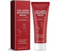 Nueva mascarilla de colágeno con lactosa roja, mascarilla de colágeno con efecto lifting antiarrugas, minimiza los poros, piel radiante, gel lifting antiarrugas, hidratante