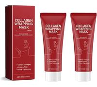 Nueva mascarilla de colágeno con lactosa roja, mascarilla de colágeno con efecto lifting antiarrugas, minimiza los poros, piel radiante, gel lifting antiarrugas, hidratante