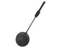 Nueva minietiqueta Inteligente con Bluetooth for rastrear Equipaje cordón Que Funciona Find My Keys, billeteras, Bolsos, Maletas y rastreador GPS(Black)