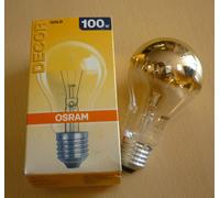 Nueva OSRAM DECOR GOLD Kuppe Gold Lámpara Incandescente E27 100W