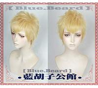 Nueva Persona5 Ryuji Sakamoto Cosplay Peluca Halloween Juego de roles Peluca Cabello P5 Peluca dorada + gorro de peluca