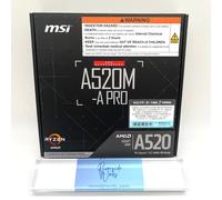 MSI A520M-A PRO placa base AMD A520 Zócalo AM4 micro ATX
