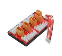 Nueva placa de carga paralela PG con conector XT90 compatible con 4 paquetes de baterías Lipo 2-6S para modelos RC, repuesto para multicóptero 2-6S.